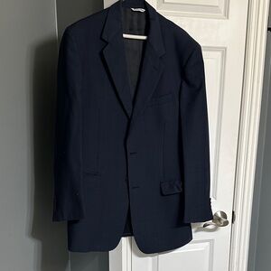 Elegant Midnight Blue Men's Blazer